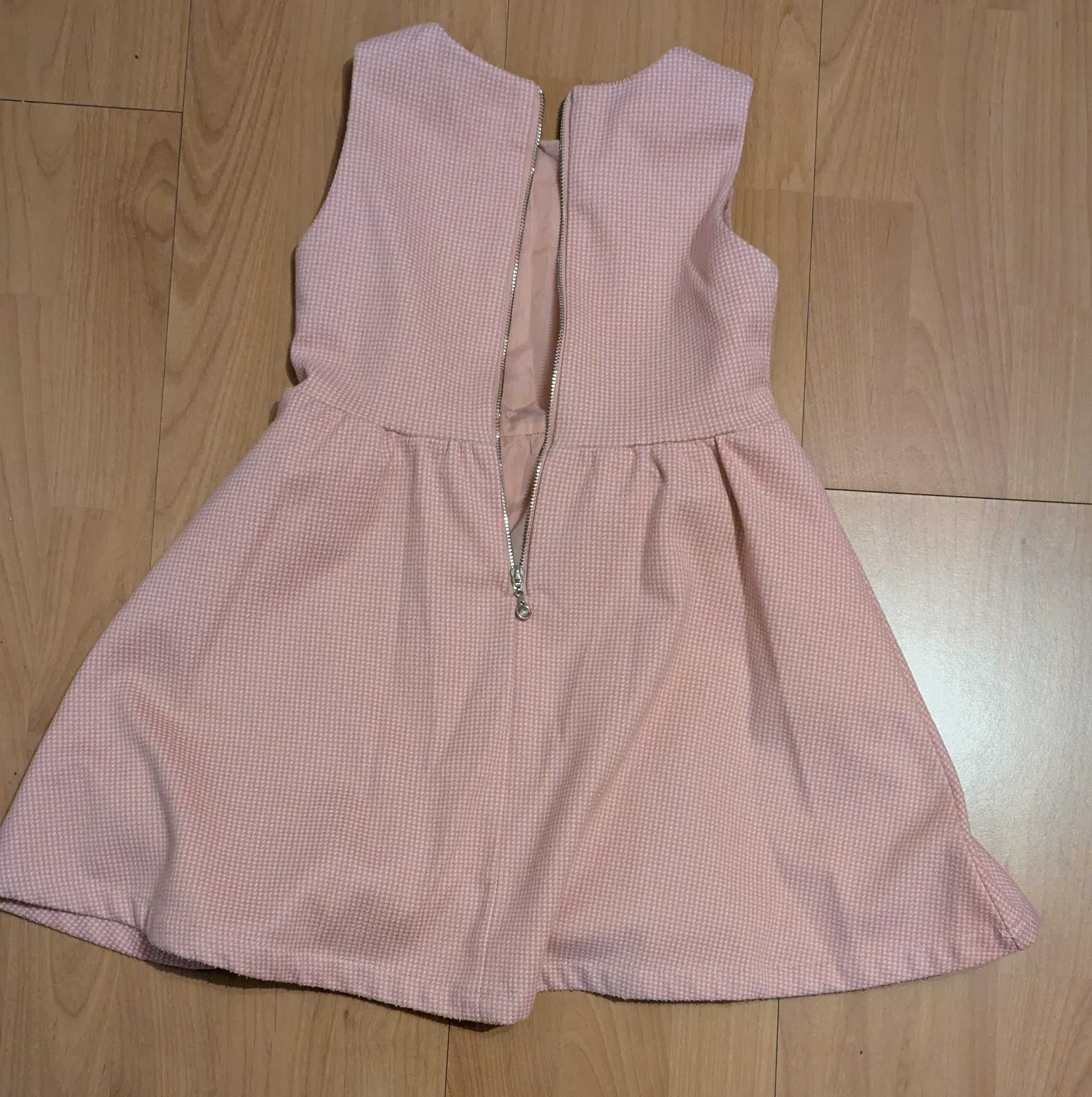 Vestido para menina, sem manga T6, usado da Ativo
