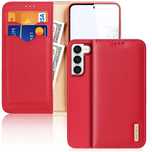 Etui Dux Ducis Hivo blokada RFID do Samsung Galaxy S23+ czerwone