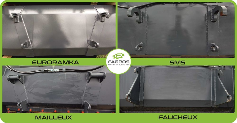 DOSTAWA Cały Kraj Łyżka Szufelka 1.0m Hardox euro ramka TUR 1 2 3 raty