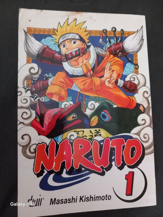 Livro Naruto 1 para desocupar