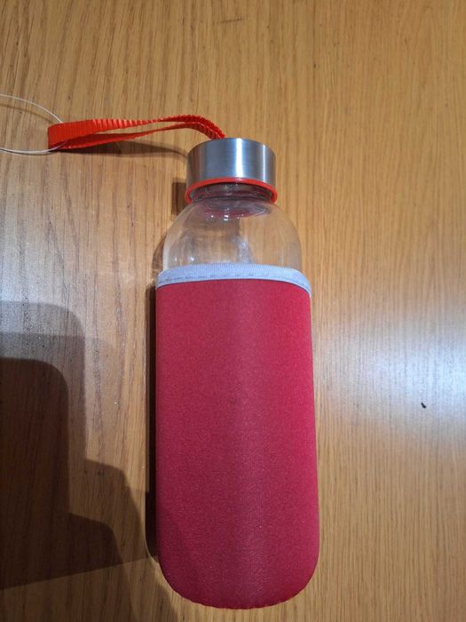 Pequena Garrafa de Vidro 400 ml