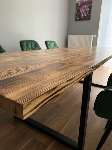 Stół rozkładany 140/240cm na wymiar drewniany metalowe nogi loft