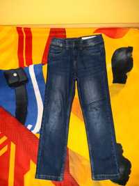 Spodnie jeansy dla chlopca rozm.116