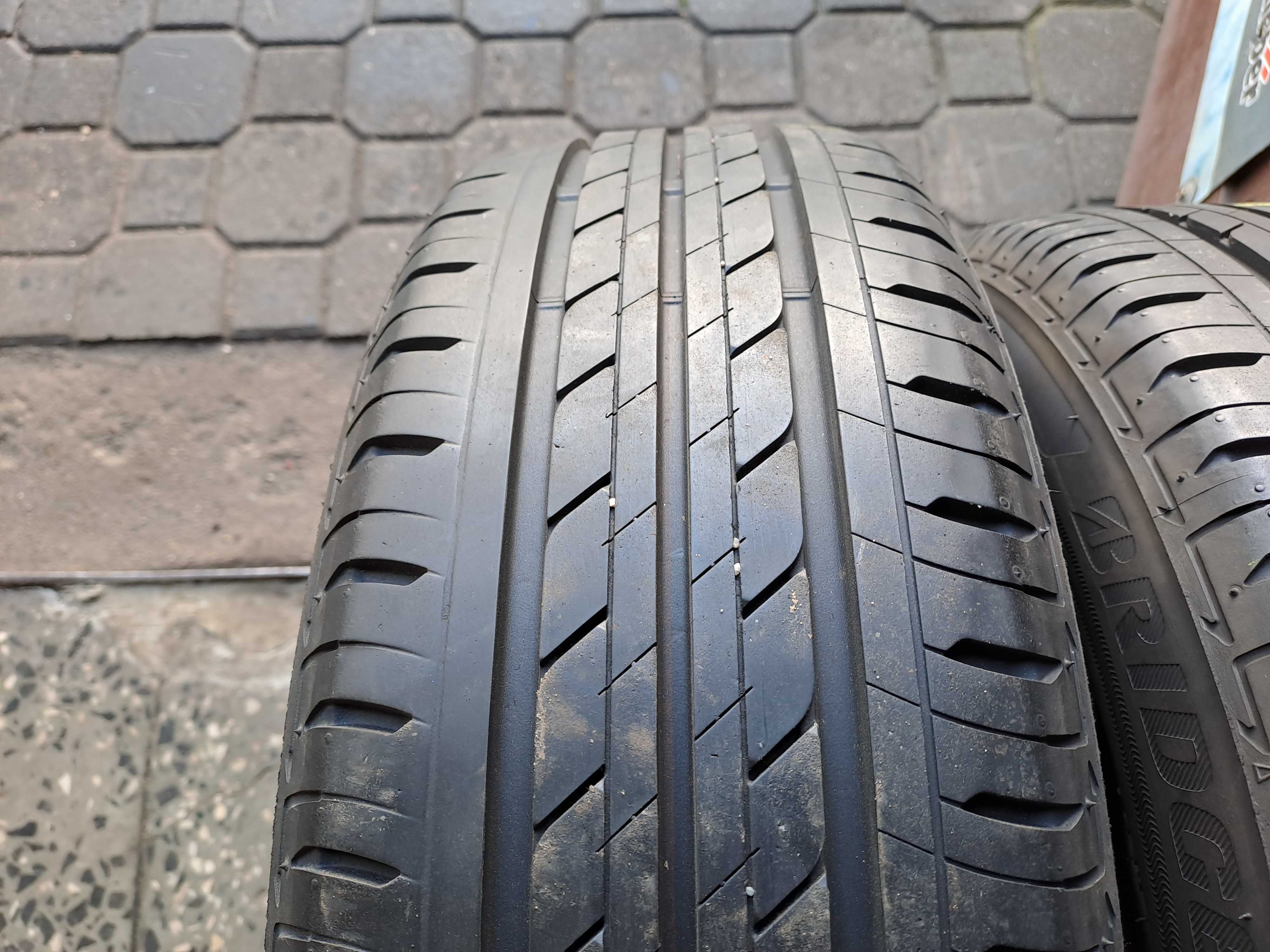 185/60r15 bridgestone opony letnie uzywane 7mm