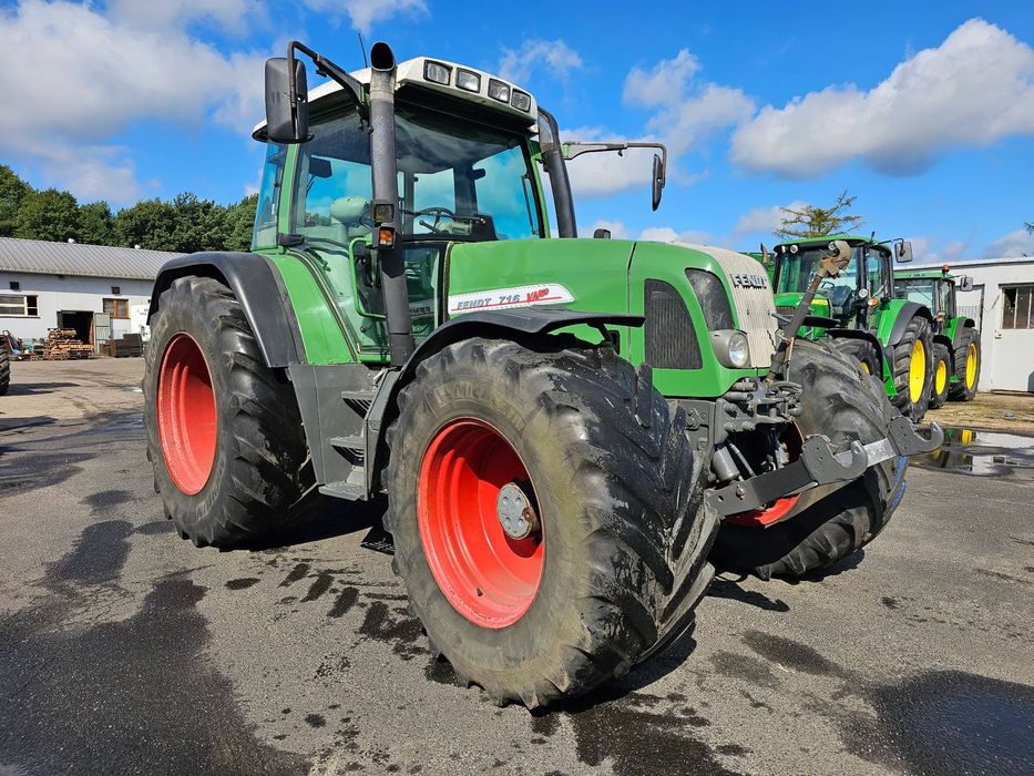 Fendt 716 Vario  z Niemiec, TUZ, pneumatyka, klima