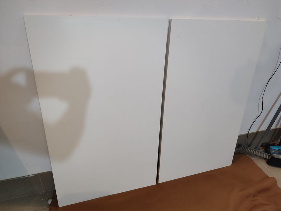 2x półka Ikea Komplement 100x58 biała