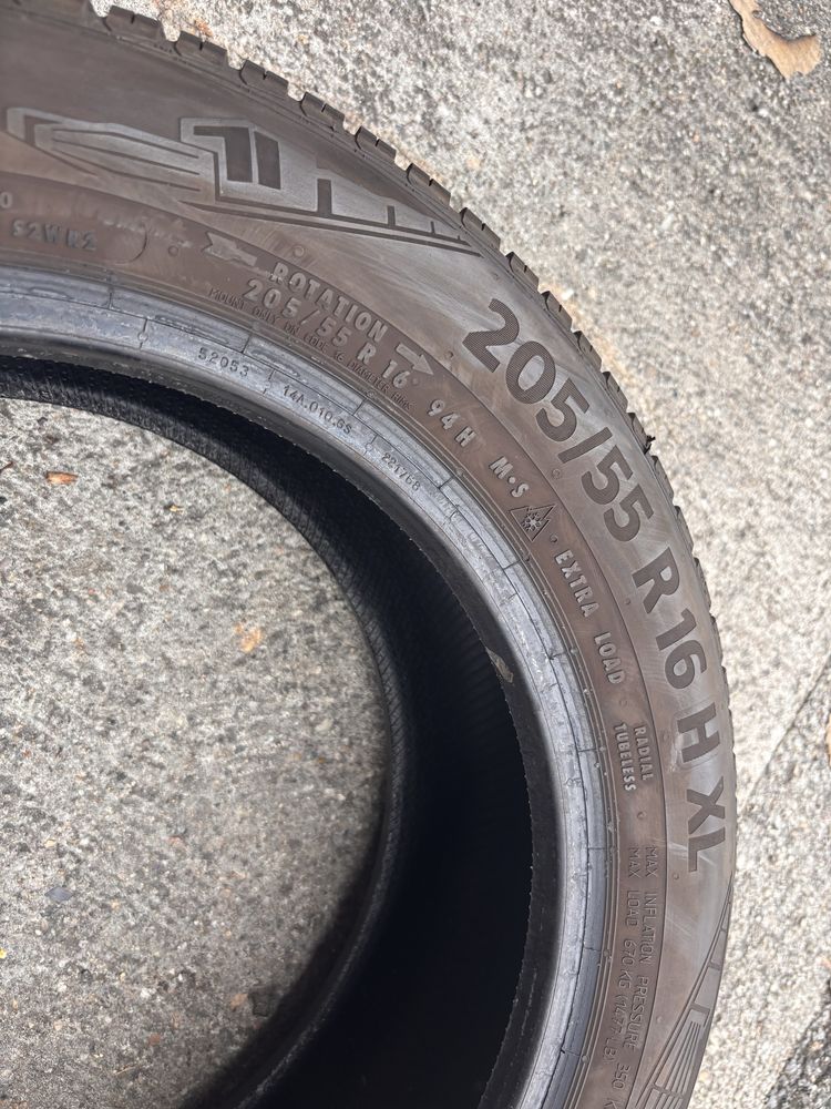 205/55/16 Continental AllseasonContact 7 mm 2021r Opona pojedyncza