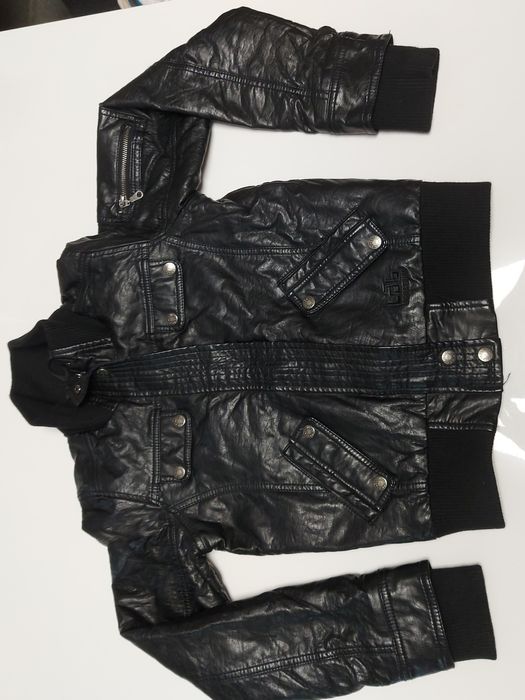 Kurtka ramoneska 152. Skóropodobna.