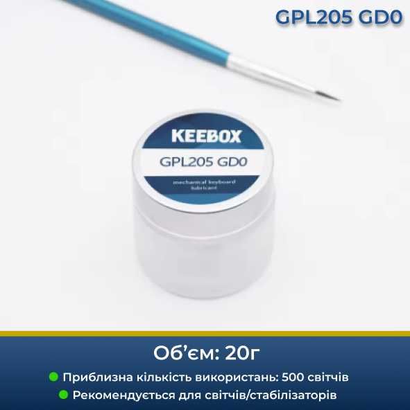 Мастило для клавіатур Krytox 205g0, Krytox 105, XHT-BDZ