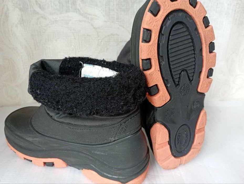 Гумові утеплені чоботи