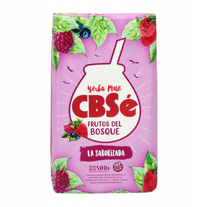 Yerba Mate CBSe Frutos del Bosque 500g 0,5kg (Owoce Leśne)