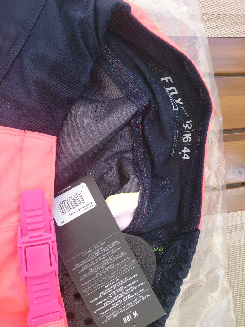 Spodnie damskie Fox lady leed pink wmns 180 r. 31 roz 44 enduro cross
