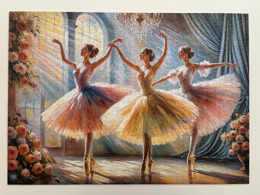Puzzle 1000 Cherry Pazzi | kompletne | grace in motion baletnice