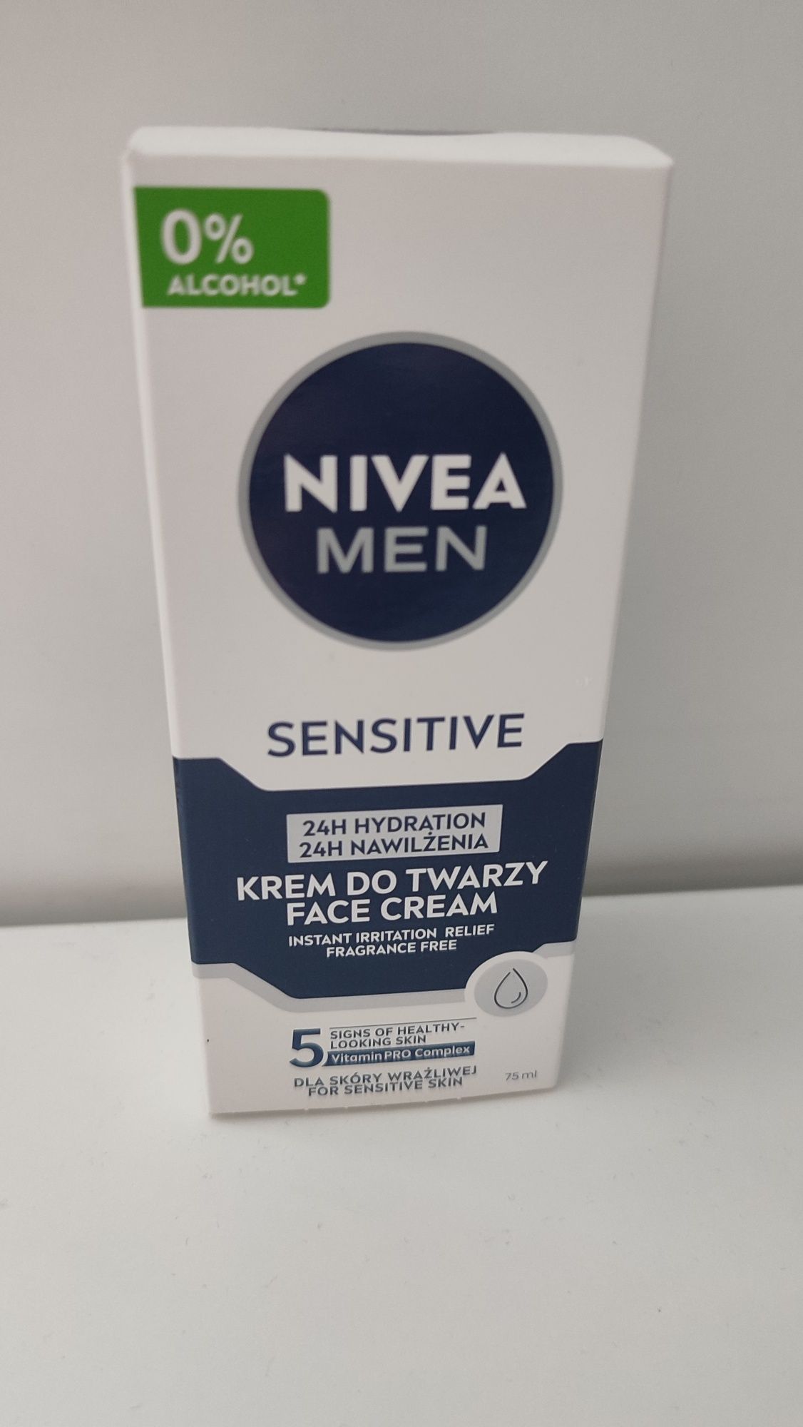 NIVEA MEN krem do twarzy dla skóry wrażliwej nowy