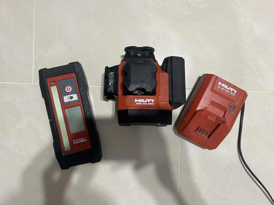 Laser krzyżowy zielony 3D Hilti pm 30 mg nie milwaukee Dewalt Topcon