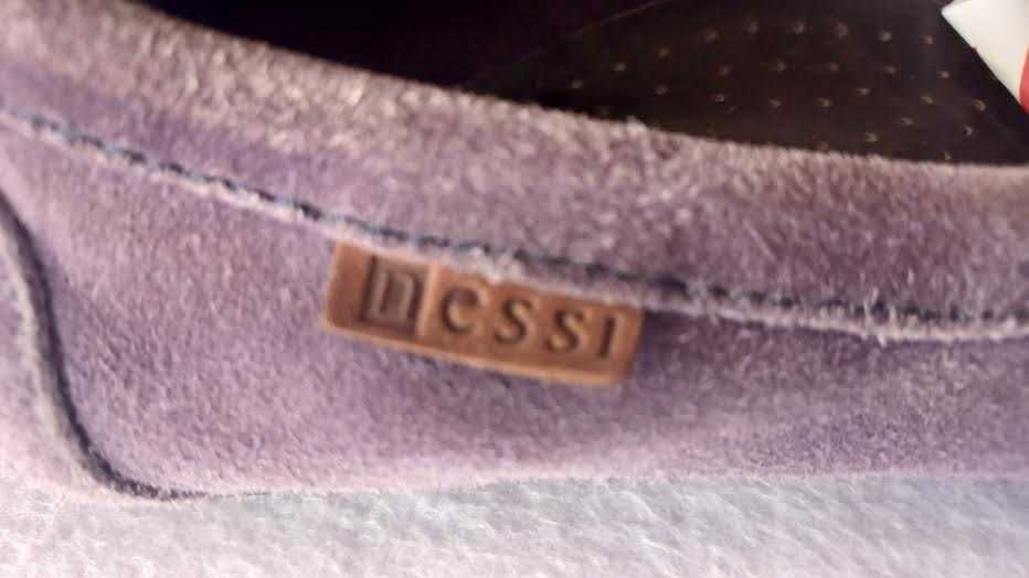 NESSI mokasyny rozmiar 39 fioletowe