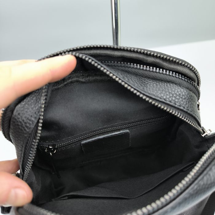 Сумка чоловіча шкіряна через плече мужская кожаная барсетка кожа шкіра