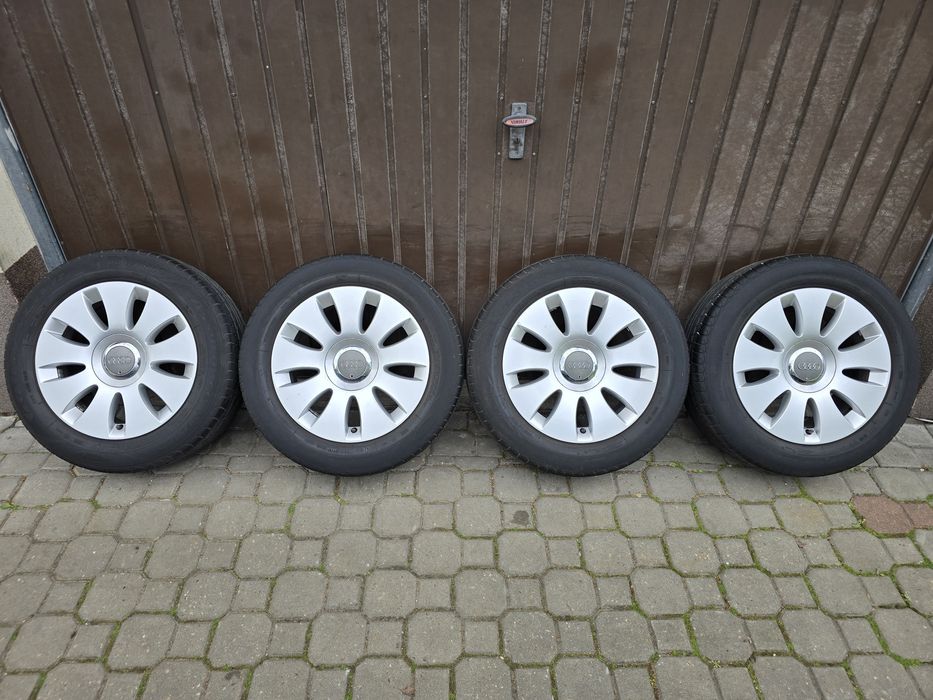 Felgi z oponami 205/60R16 Audi A6 C6 5x112 A4 B7 B6 A3 TT VW Passat