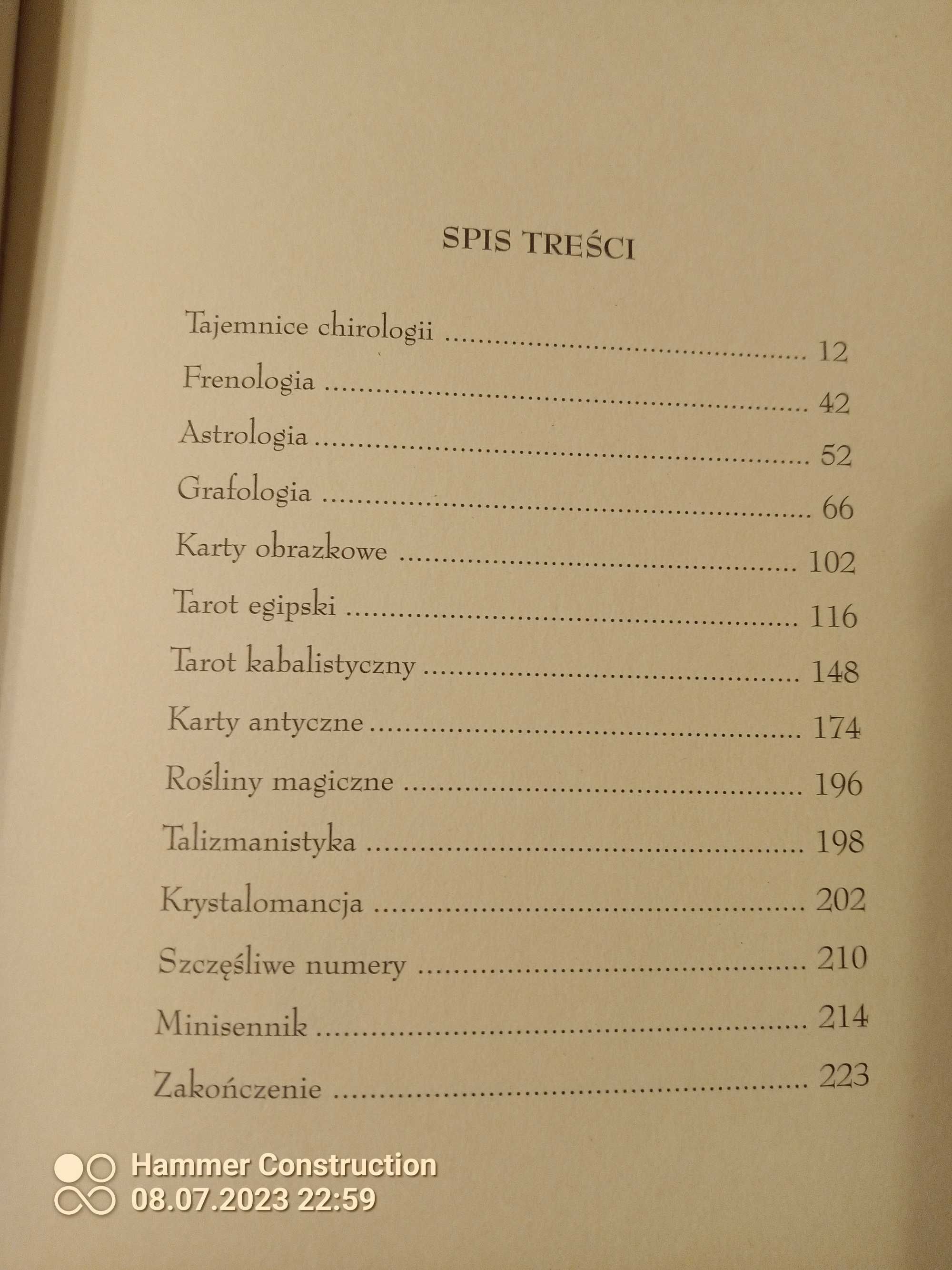 Księga Magii i Wrózb , Victoria Naiver wyd.2000