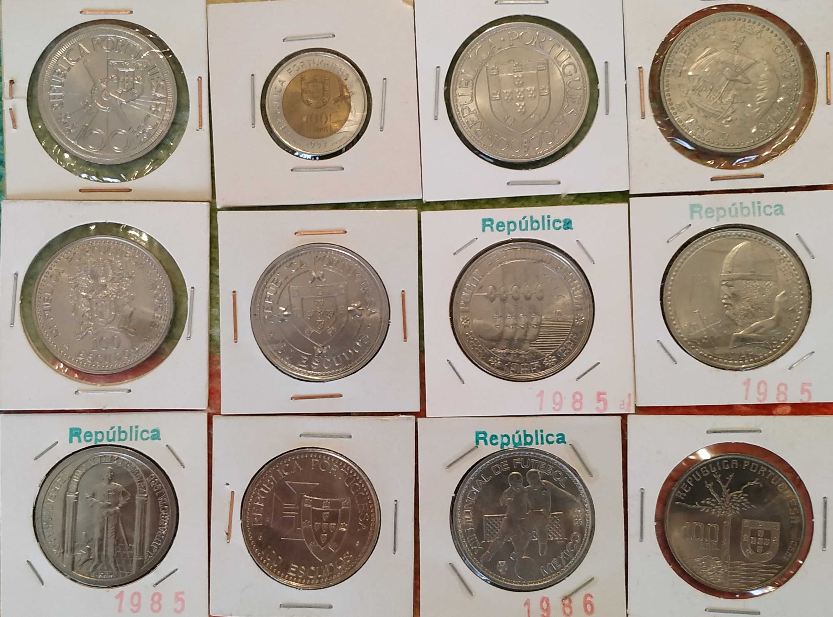 Portugal - lote de 12 moedas comemorativas (CM5)