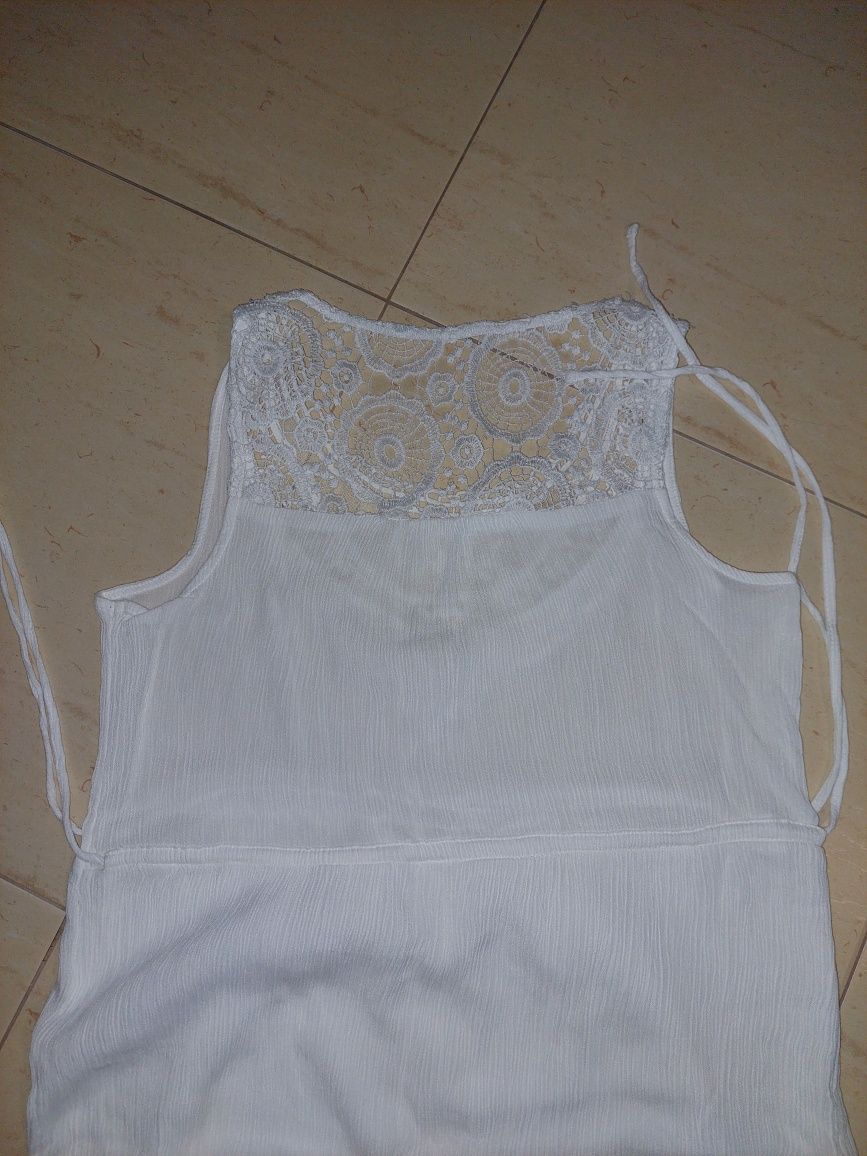 Vestido branco Sprinfield