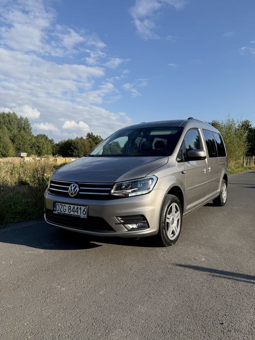 Volkswagen Caddy (automat, wersja long, niski przebieg)