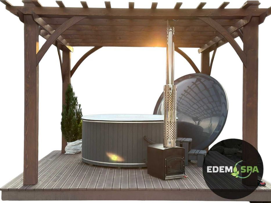 Чан для бізнесу. Спа комплекс. Купель з пічкою. Виробництво чанів