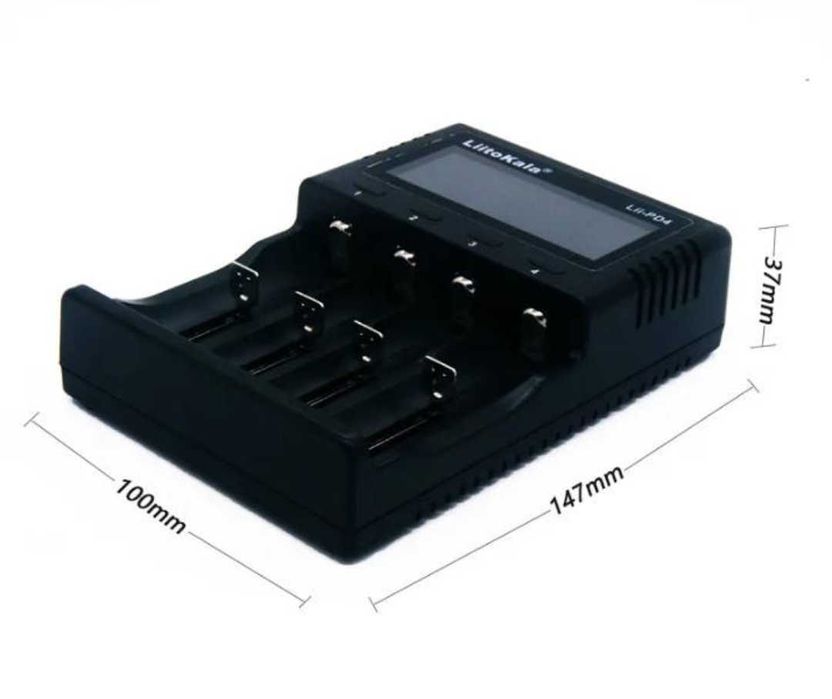 Автоматичний зарядний пристрій LiitoKala Lii-PD4 LED 4 канали