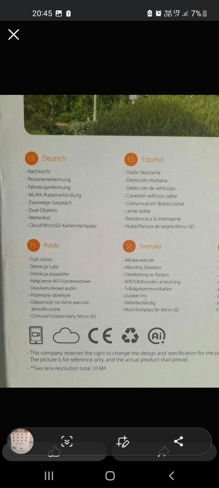 Monitoring Kamera wifi