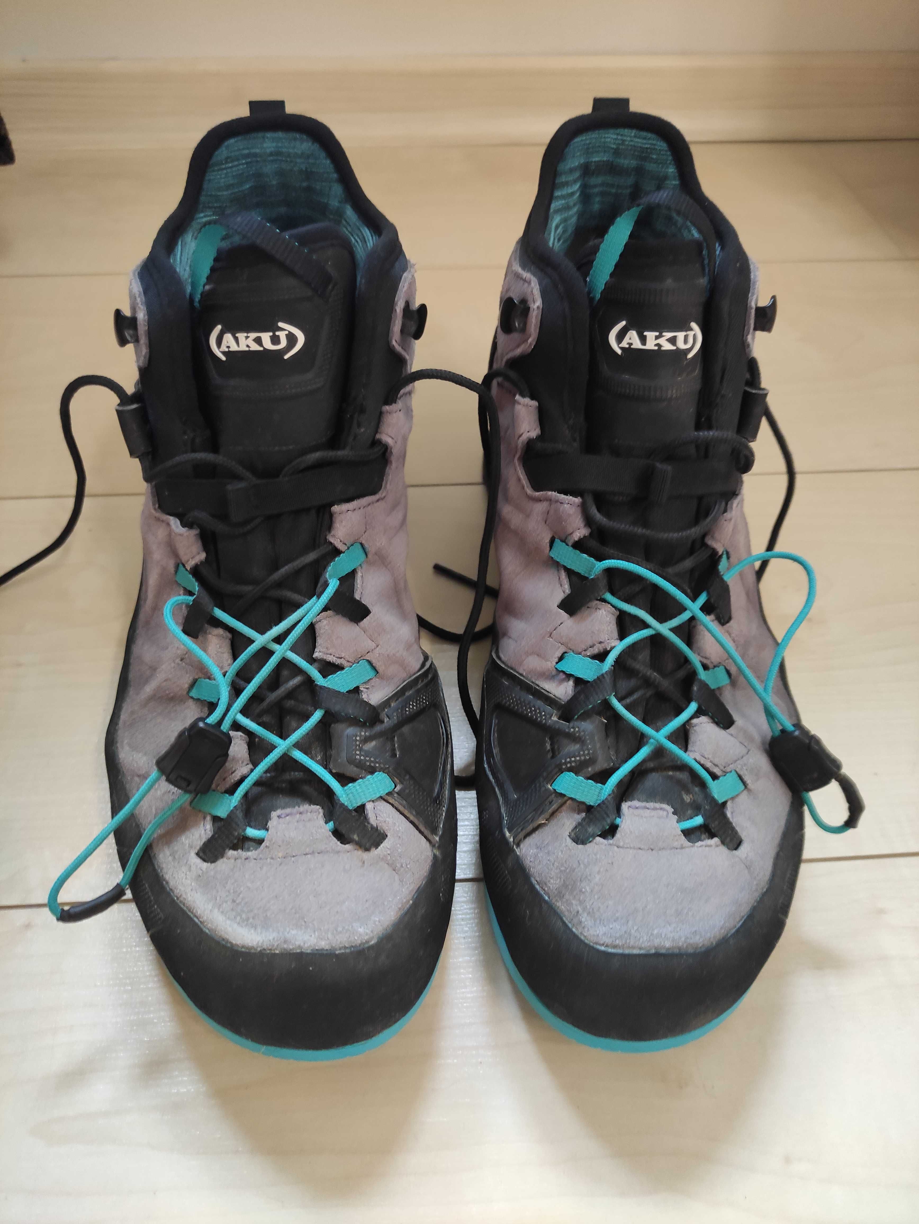 Buty trekkingowe Aku Rock Dfs Mid GTX Gore-Tex r. 42 27 cm Vibram bdb