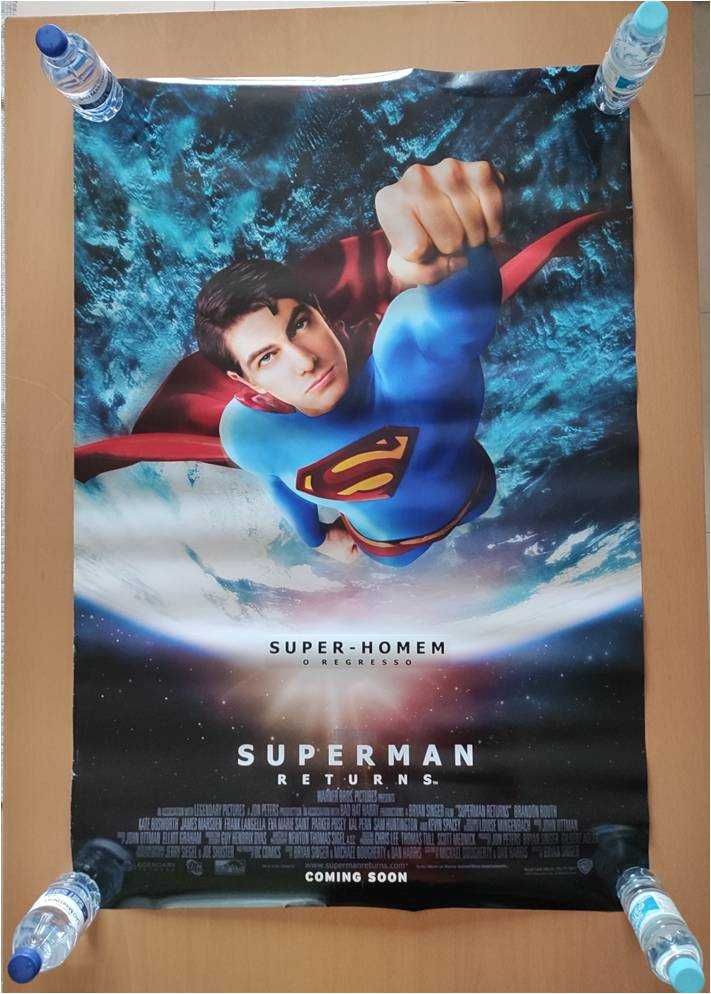 Cartaz/Poster de cinema "SuperMan Return" original de 2006