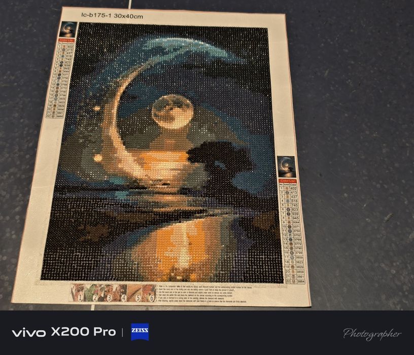 Diamentowy haft gotowe obrazy