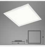 Lampa plafon kwadratowy 45x45 cm LED ścienny sufitowy 24w 2500 lm ip44