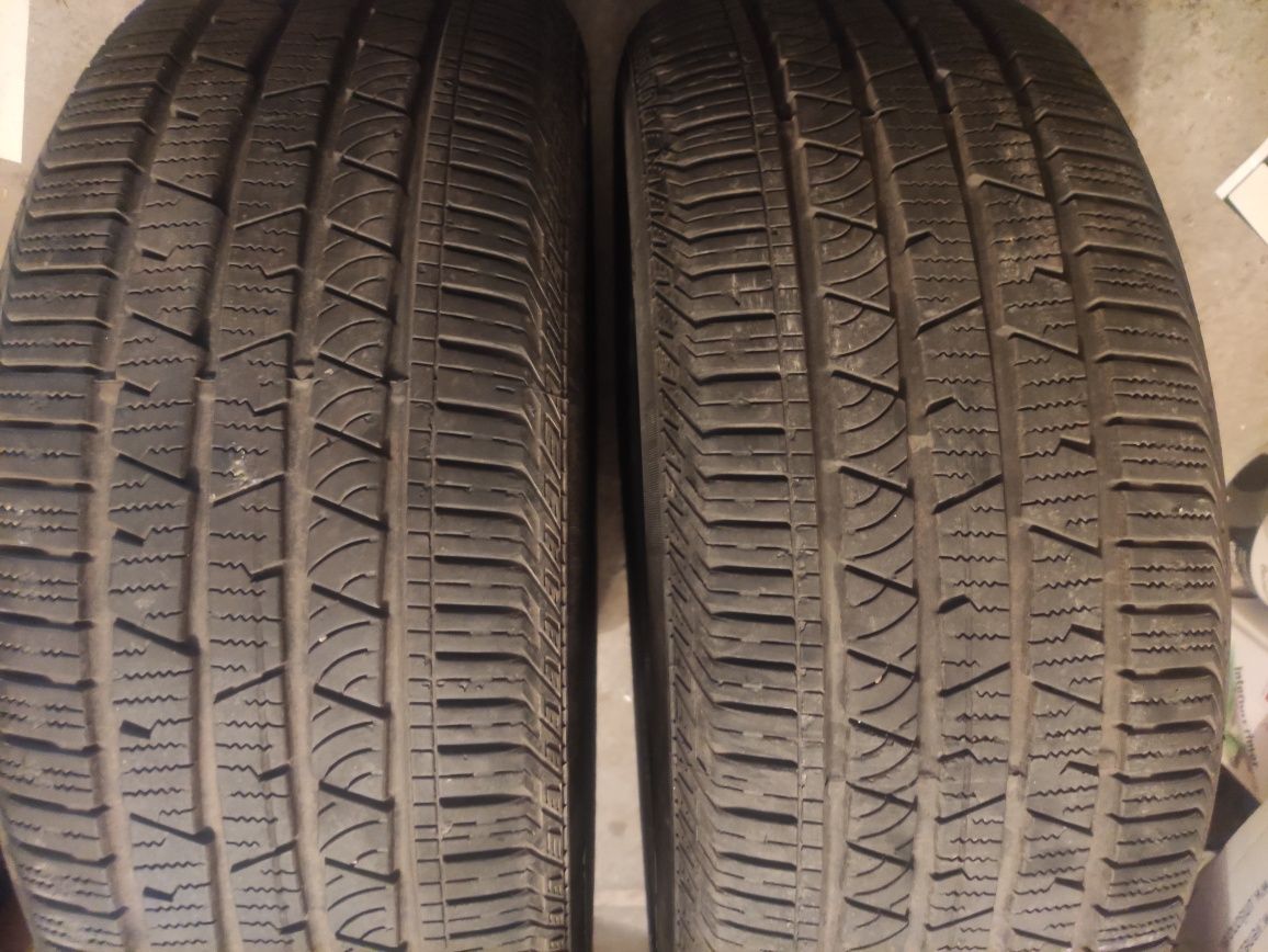 2 Opony 235/55r19 Continental homologacja Audi (AO) DOT 3820 M+S Ładne