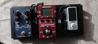 Pedalboard basowy(darkglass,zoom,warwick)