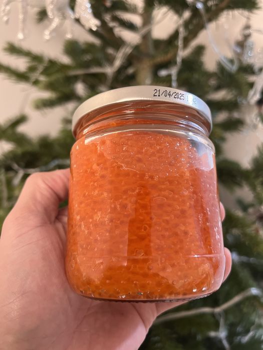 Ікра форелі натуральна скло 1 сорт