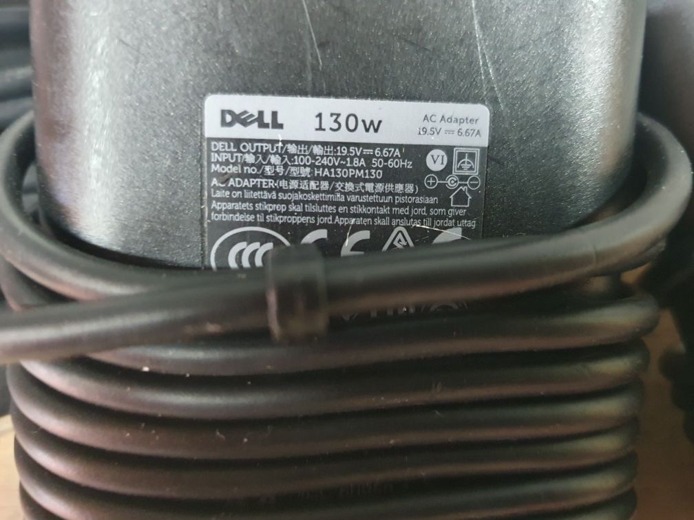 Dell 130w XPS 4.5mm Inspirion Precision зарядка блок живлення питания