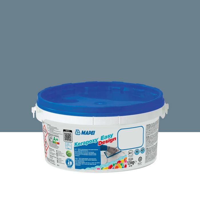 Fuga epoksydowa Mapei Kerapoxy Easy Design 169 stalowy niebieski