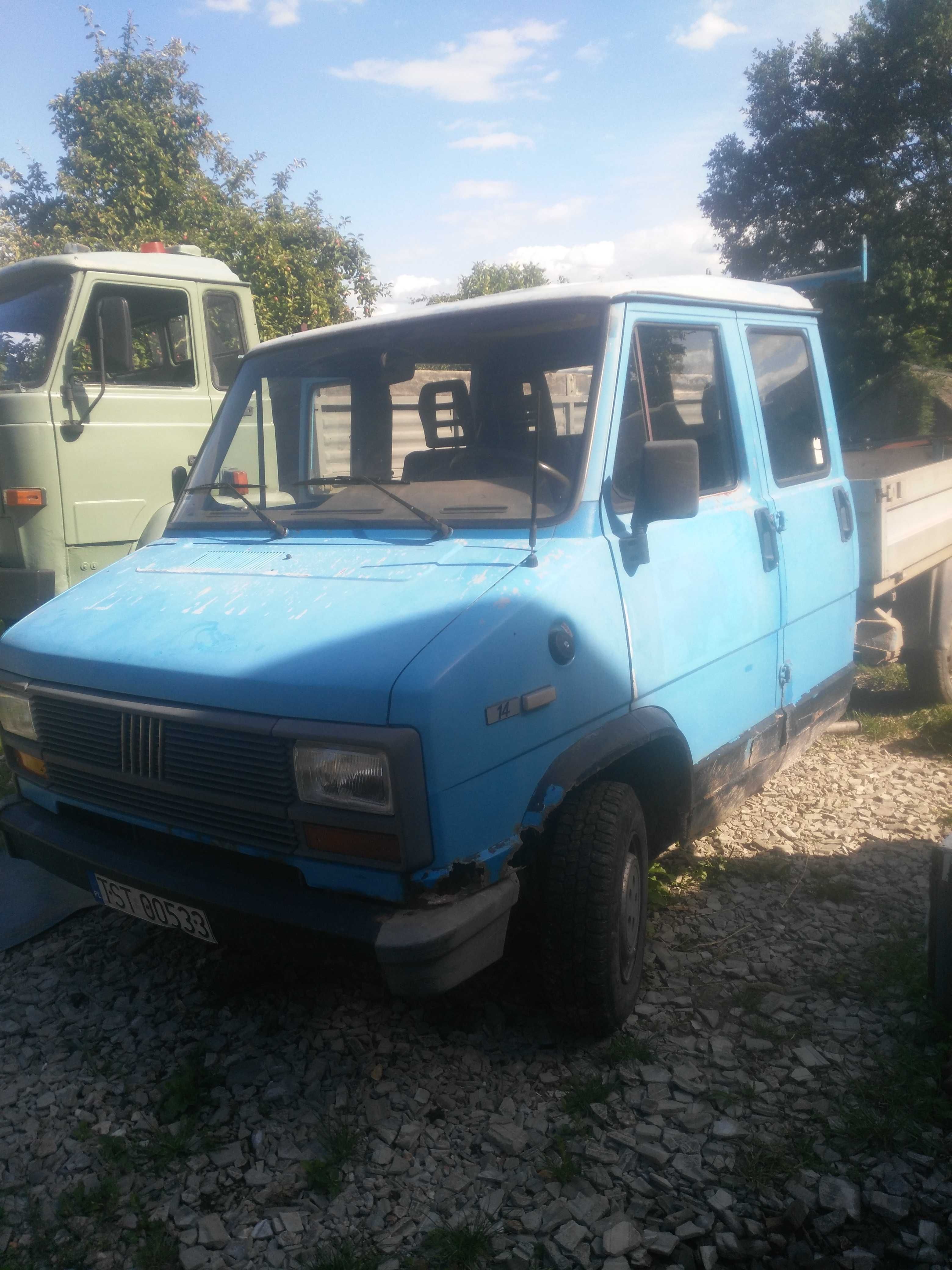 Belka Tylna Oś kompletna Fiat Ducato I 90r