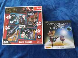 Gra planszowa Kosmiczni Piraci, Puzzle Star Wars zestaw