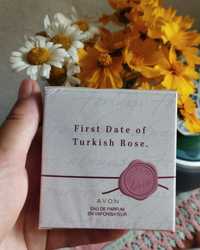 Жіноча парфумована вода Avon First Date of Turkish Rose 30 мл