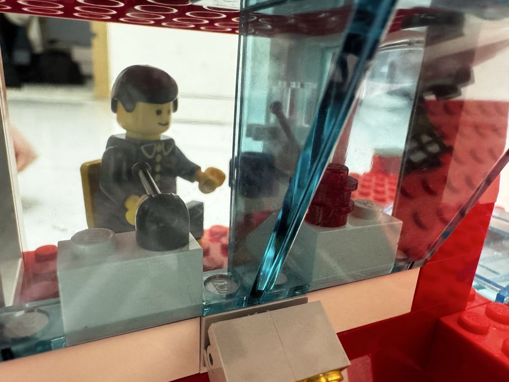 Lego System 6389 Fire Control Center 1990r!