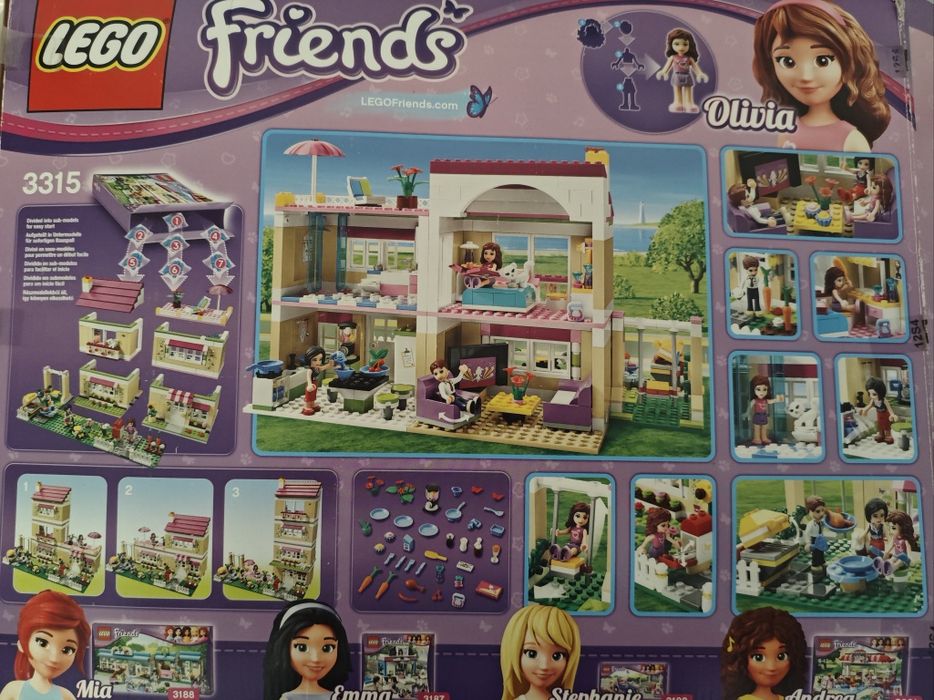 Zestaw LEGO friends 3315 Domek Oliwii