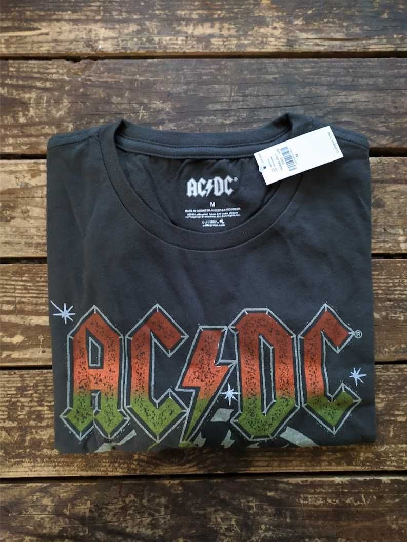 Лонгслив свитшот рок ролл с лицензией AC / DC ™, размер XL