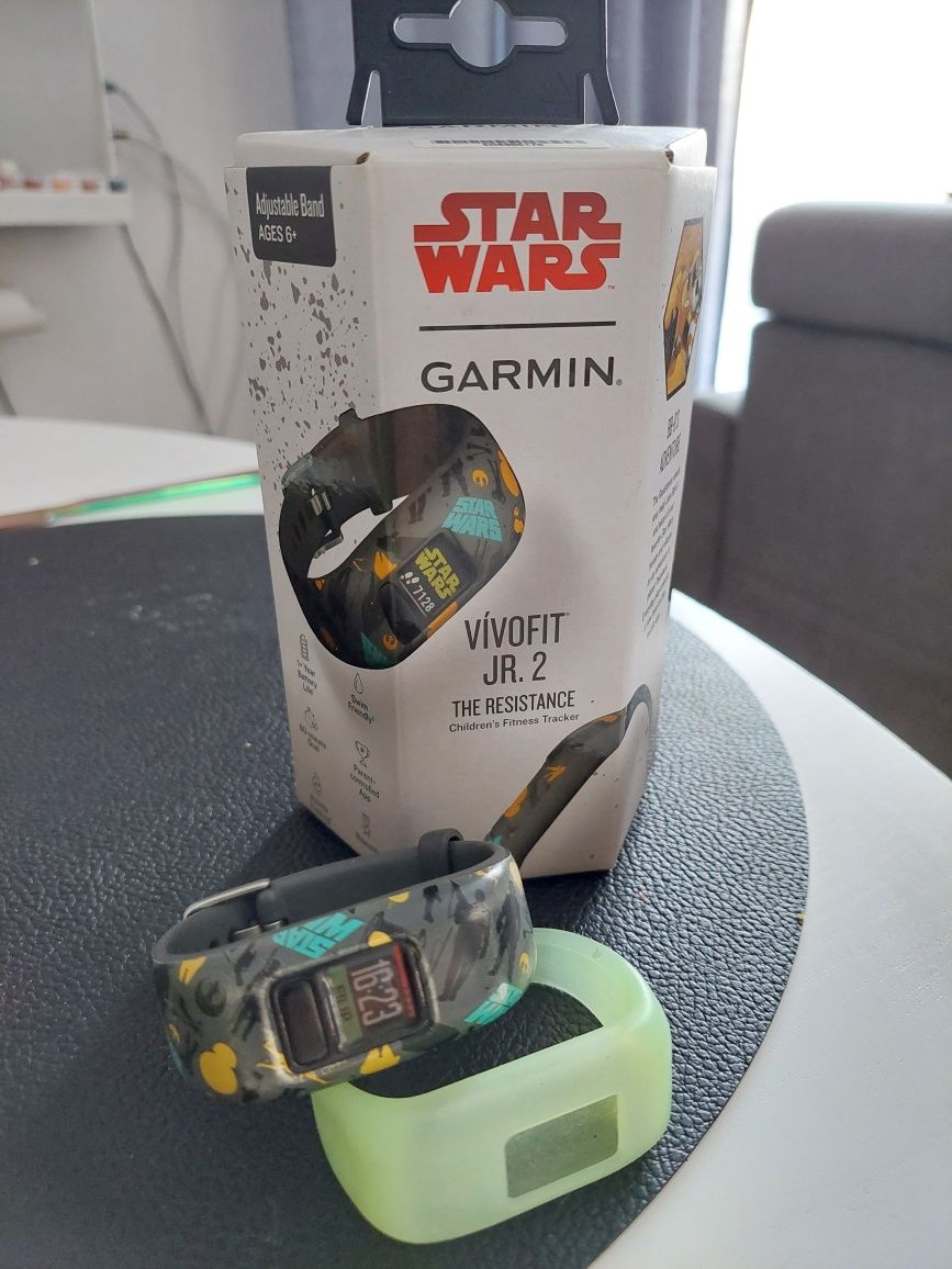 Zegarek Garmin Vivofit JR 2 Star Wars pudełko 2 paski