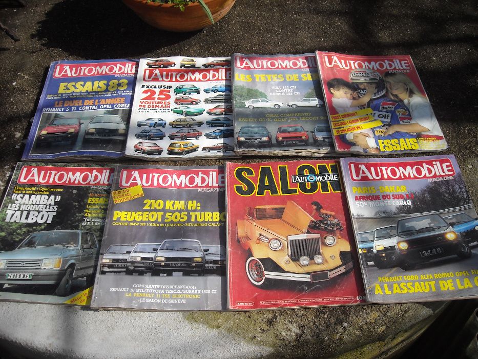 Revistas automovel antigas L'Automobile francesa