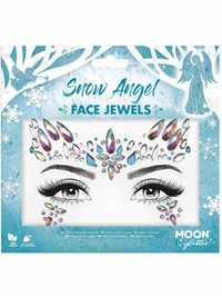 Naklejki 3D na Twarz Kryształki Makeup Snow Angel