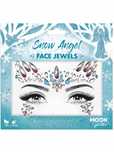 Naklejki 3D na Twarz Kryształki Makeup Snow Angel