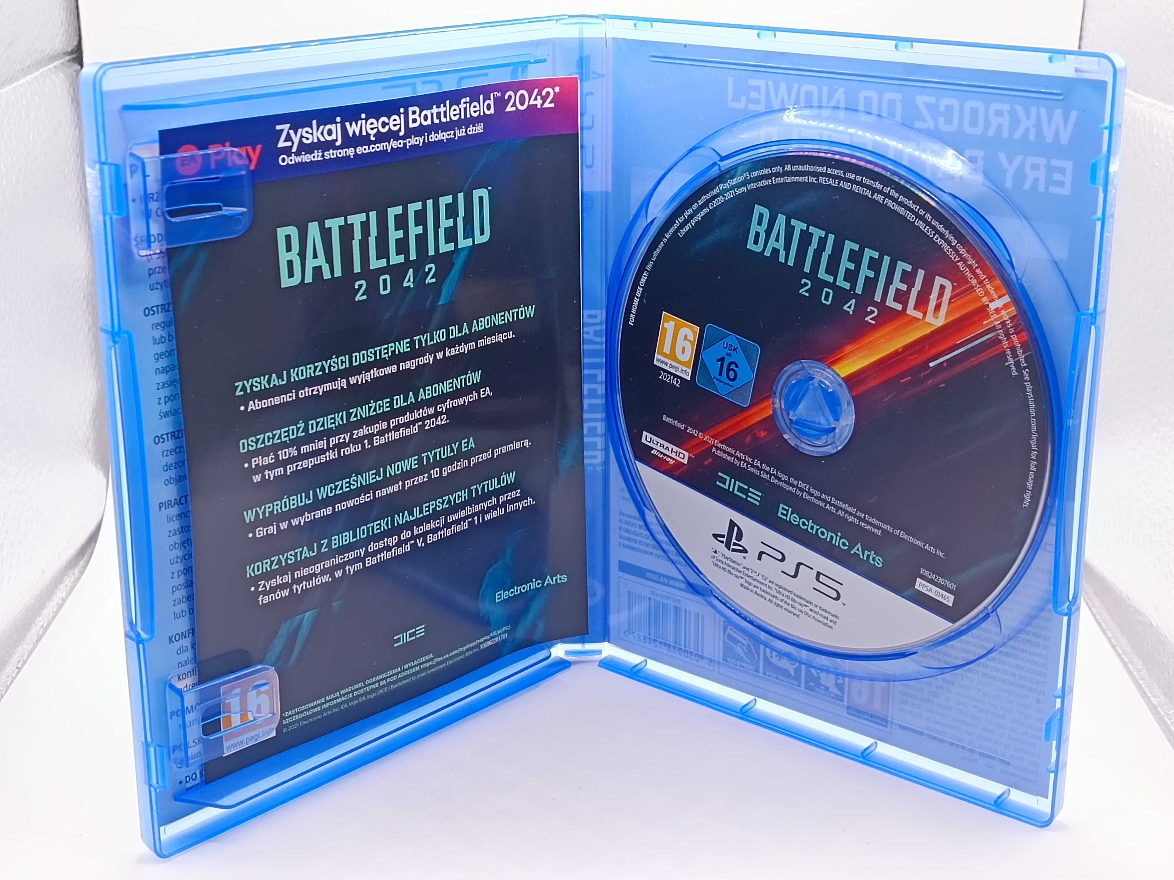 GRA Battlefield 2042 Wersja PL NA PS5 262/03/25S