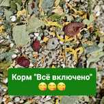 Корм 5кг. для Шиншилл,Кроликов, Дегу и Морских Свинок5кг Все включено!